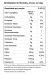 Polpa Acai Informacao Nutricional